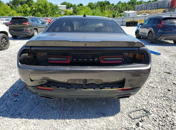 2C3CDZAG9JH276759 2018 DODGE CHALLENGER Gray Вид ззаду