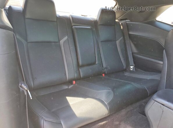 2C3CDZAG9JH276759 2018 DODGE CHALLENGER Gray Вид задніх сидінь