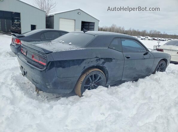 2C3CDZAG9JH296834 2018 DODGE CHALLENGER Black უკანა მარჯვენა