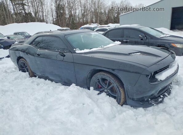 2C3CDZAG9JH296834 2018 DODGE CHALLENGER Black წინა მარჯვენა