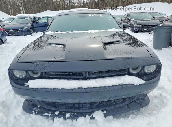 2C3CDZAG9JH296834 2018 DODGE CHALLENGER Black წინა ხედი
