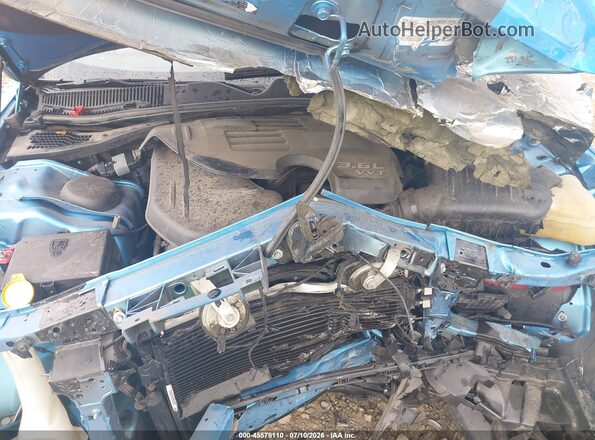 2C3CDZAG9JH333252 2018 DODGE CHALLENGER Blue Vista trasera