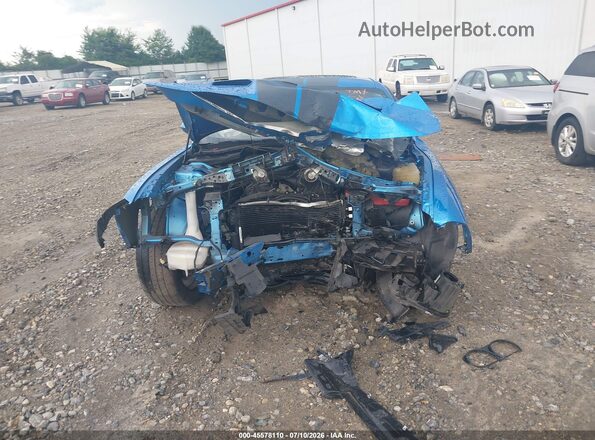 2C3CDZAG9JH333252 2018 DODGE CHALLENGER Blue Vista del cuadro de instrumentos