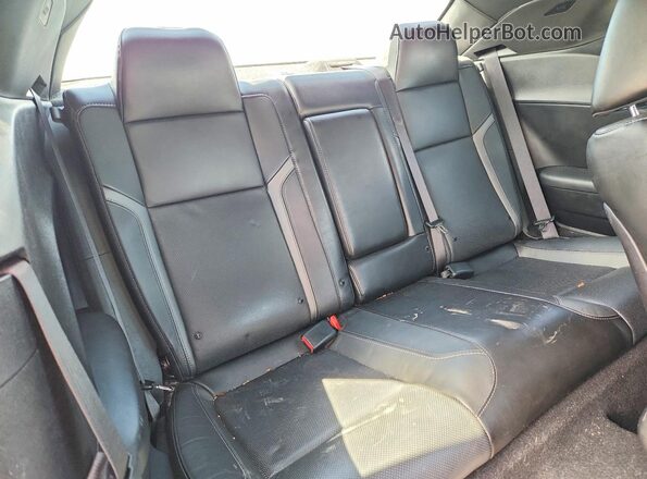 2C3CDZAG9KH625064 2019 DODGE CHALLENGER Silver უკანა სავარძლების ხედი