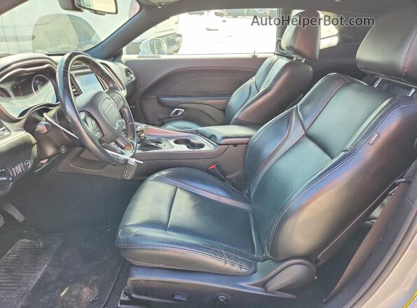 2C3CDZAG9KH625064 2019 DODGE CHALLENGER Silver წინა სალონის ხედი