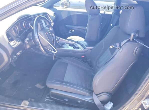 2C3CDZAG9KH750856 2019 DODGE CHALLENGER Серый Вид салона спереди