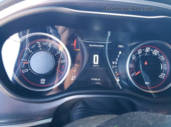 2C3CDZAG9KH750856 2019 DODGE CHALLENGER Серый Вид щитка приборов