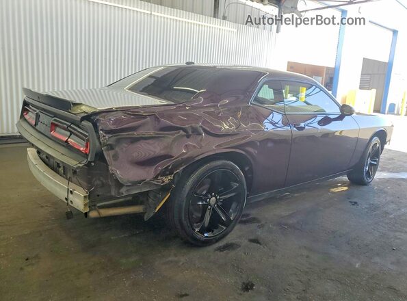 2C3CDZAG9MH564642 2021 DODGE CHALLENGER Фиолетовый Задняя правая четверть