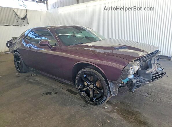 2C3CDZAG9MH564642 2021 DODGE CHALLENGER Фиолетовый Передняя правая четверть