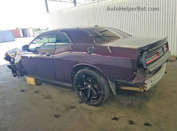 2C3CDZAG9MH564642 2021 DODGE CHALLENGER Фиолетовый Задняя левая четверть