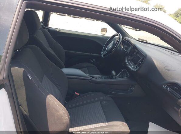 2C3CDZAG9MH623463 2021 DODGE CHALLENGER White Vista interior delantera