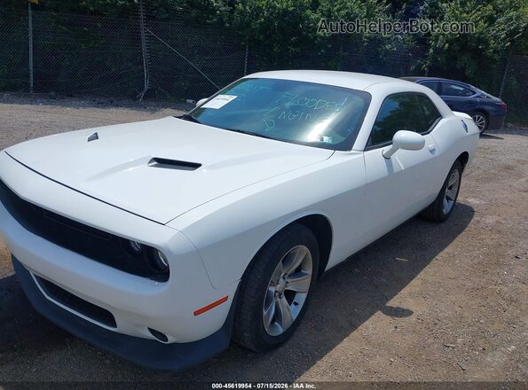 2C3CDZAG9MH623463 2021 DODGE CHALLENGER White Vista tres cuartos delantera izquierda