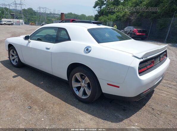 2C3CDZAG9MH623463 2021 DODGE CHALLENGER White Trasero izquierdo