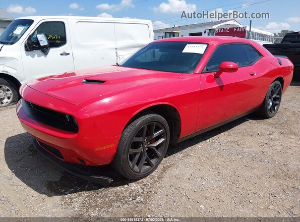 2C3CDZAG9PH558991 2023 DODGE CHALLENGER Red Przód lewy