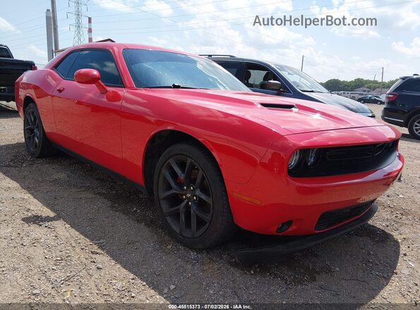 2C3CDZAG9PH558991 2023 DODGE CHALLENGER Red Widok z przodu