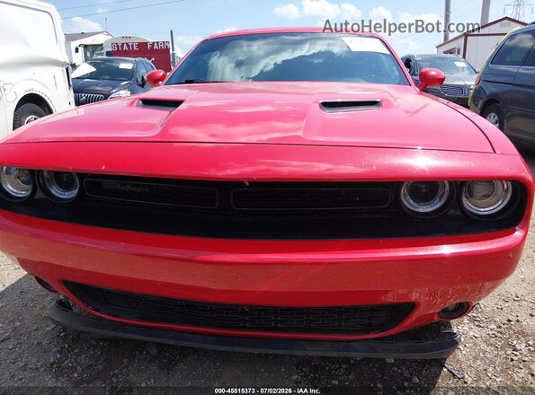 2C3CDZAG9PH558991 2023 DODGE CHALLENGER Red Widok zestawu wskaźników