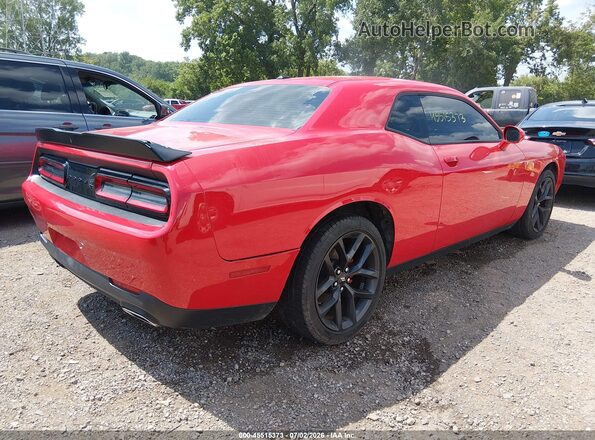 2C3CDZAG9PH558991 2023 DODGE CHALLENGER Red Tył prawy