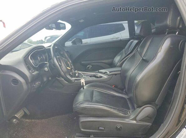 2C3CDZAGXGH202212 2016 DODGE CHALLENGER Black Vista interior delantera