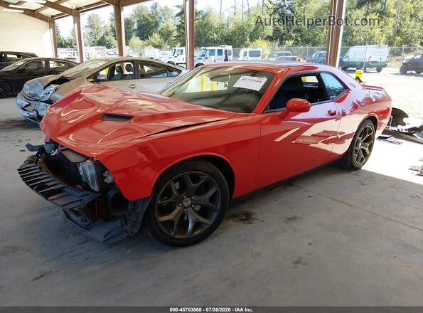 2C3CDZAGXGH221584 2016 DODGE CHALLENGER Red Vista tres cuartos delantera izquierda