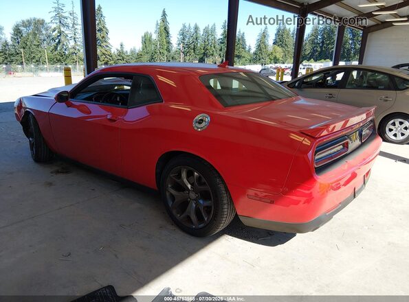 2C3CDZAGXGH221584 2016 DODGE CHALLENGER Red Trasero izquierdo