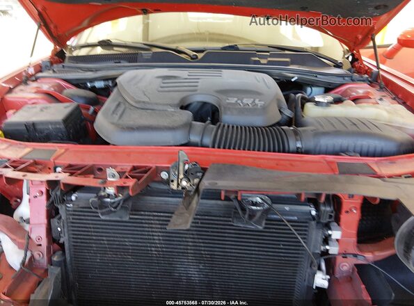 2C3CDZAGXGH221584 2016 DODGE CHALLENGER Red Vista trasera