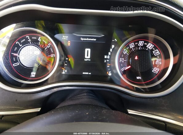 2C3CDZAGXGH221584 2016 DODGE CHALLENGER Red Vista de los asientos traseros