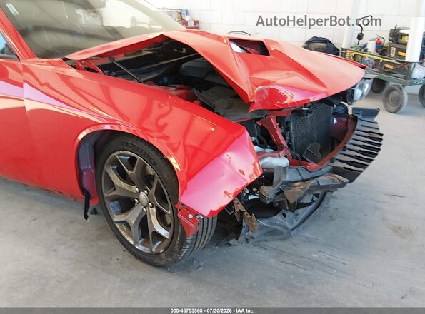 2C3CDZAGXGH221584 2016 DODGE CHALLENGER Red Vista frontal