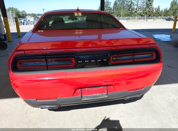 2C3CDZAGXGH221584 2016 DODGE CHALLENGER Red 