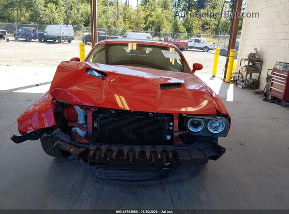 2C3CDZAGXGH221584 2016 DODGE CHALLENGER Red Vista interior trasera