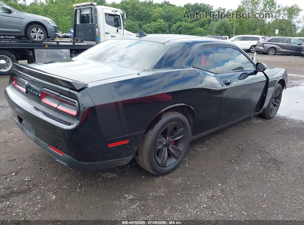 2C3CDZAGXGH274995 2016 DODGE CHALLENGER Black Tył prawy