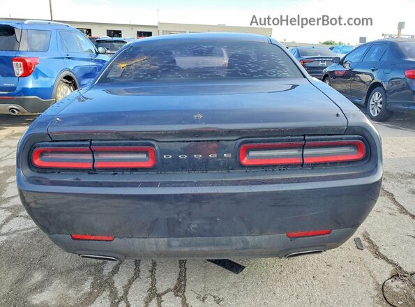 2C3CDZAGXGH280375 2016 DODGE CHALLENGER Black Rear view