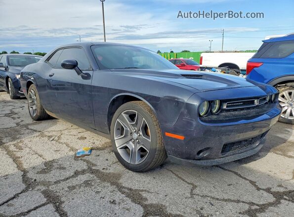 2C3CDZAGXGH280375 2016 DODGE CHALLENGER Black Front right