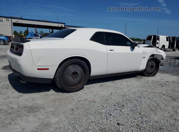 2C3CDZAGXGH338243 2016 DODGE CHALLENGER White Trasero derecho