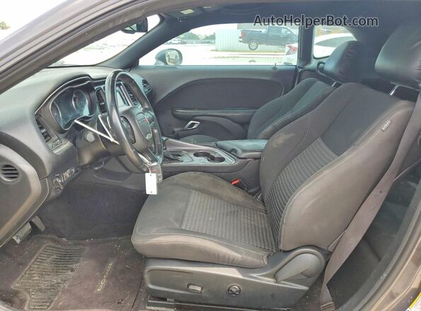 2C3CDZAGXHH501426 2017 DODGE CHALLENGER Gray Vista interior delantera