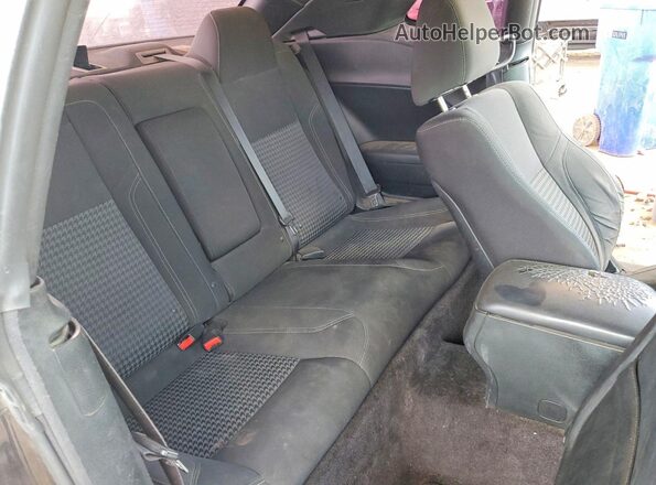 2C3CDZAGXHH548908 2017 DODGE CHALLENGER Black უკანა სავარძლების ხედი
