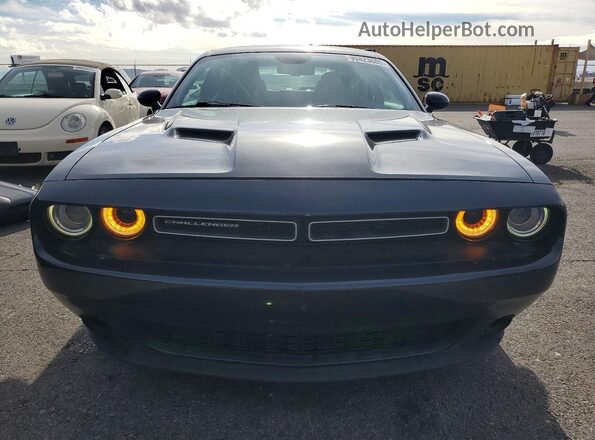 2C3CDZAGXJH171891 2018 DODGE CHALLENGER Black Вид спереду