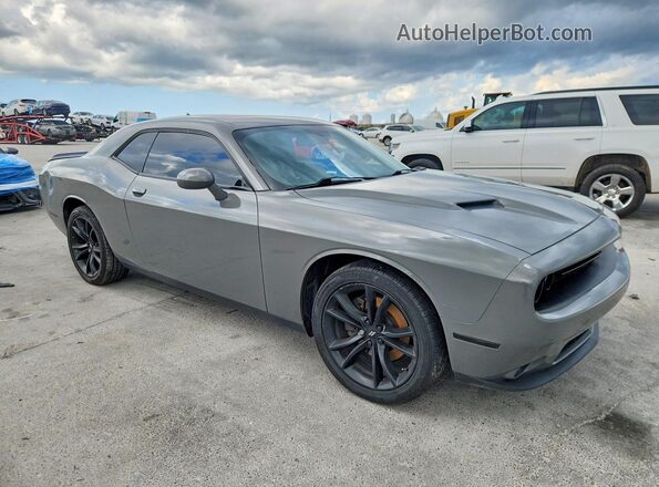 2C3CDZAGXJH183622 2018 DODGE CHALLENGER Gray Front right