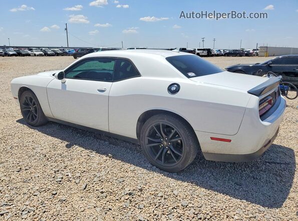 2C3CDZAGXJH204906 2018 DODGE CHALLENGER White Tył lewy