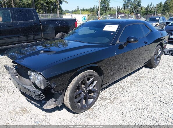 2C3CDZAGXKH632623 2019 DODGE CHALLENGER Black Przód lewy