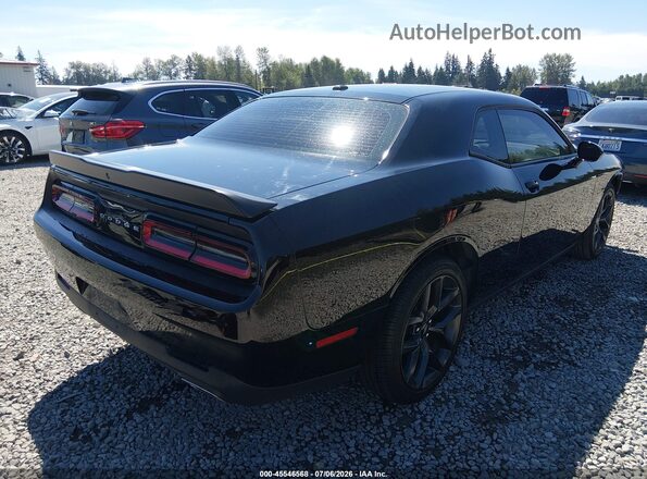 2C3CDZAGXKH632623 2019 DODGE CHALLENGER Black Tył prawy