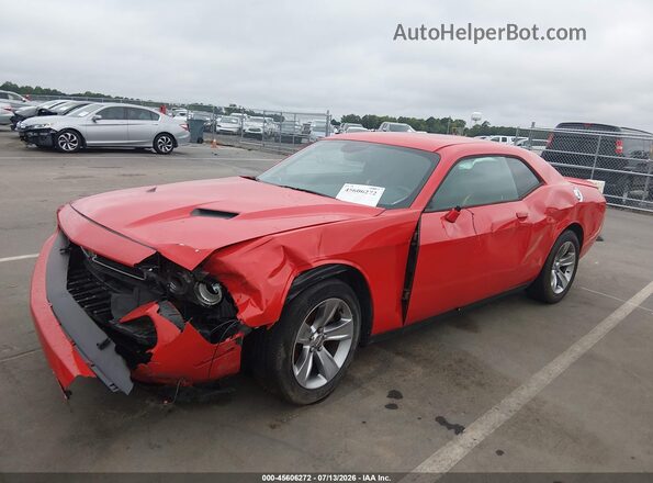2C3CDZAGXLH104081 2020 DODGE CHALLENGER Красный Передняя левая четверть