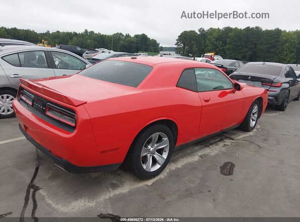2C3CDZAGXLH104081 2020 DODGE CHALLENGER Красный Задняя правая четверть