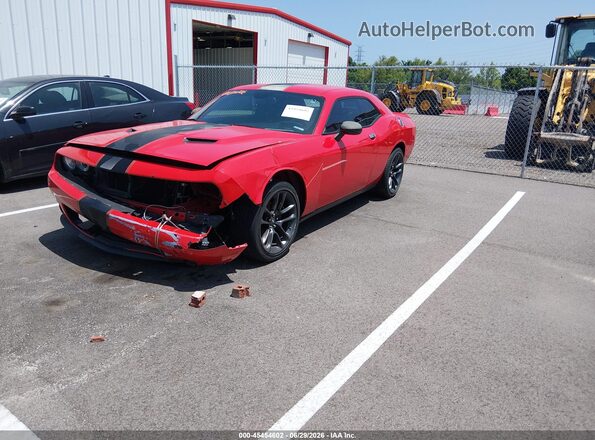 2C3CDZAGXLH110348 2020 DODGE CHALLENGER Red Przód lewy