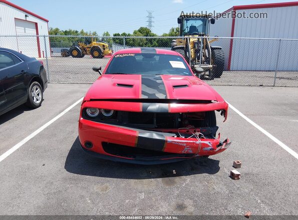 2C3CDZAGXLH110348 2020 DODGE CHALLENGER Red Widok z przodu