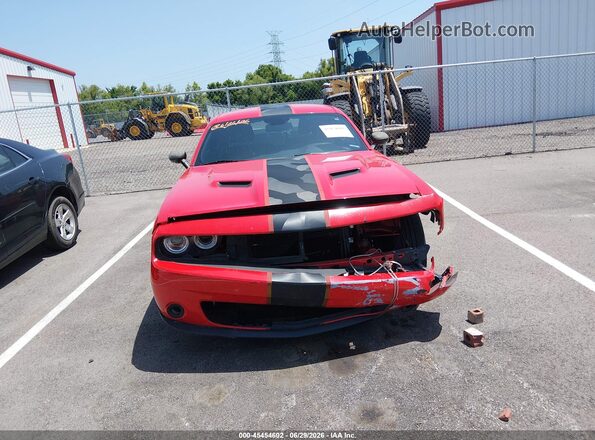 2C3CDZAGXLH110348 2020 DODGE CHALLENGER Red Widok zestawu wskaźników