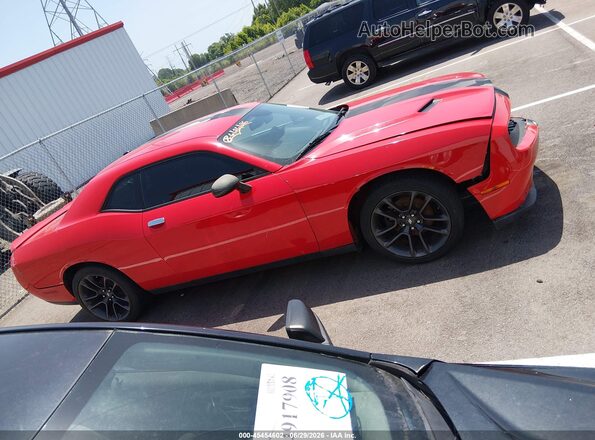 2C3CDZAGXLH110348 2020 DODGE CHALLENGER Red Widok wnętrza z tyłu