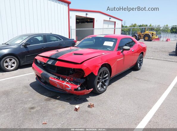 2C3CDZAGXLH110348 2020 DODGE CHALLENGER Red 