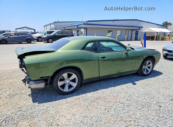 2C3CDZAGXMH506300 2021 DODGE CHALLENGER Зеленый Задняя правая четверть