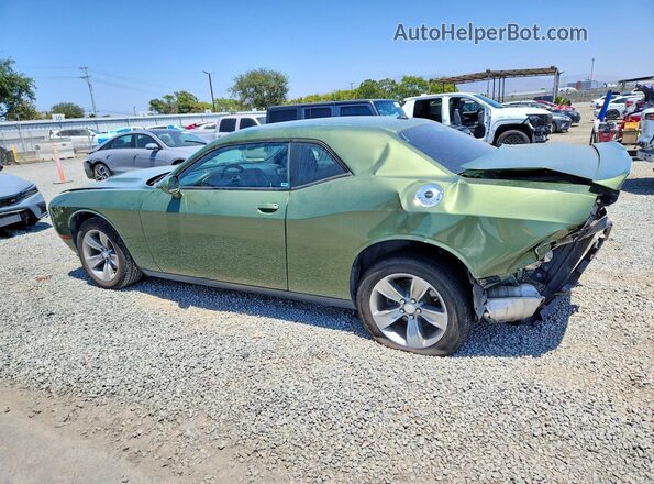 2C3CDZAGXMH506300 2021 DODGE CHALLENGER Зеленый Задняя левая четверть