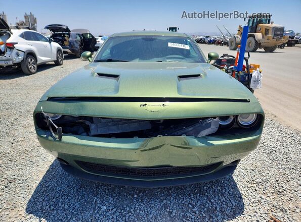 2C3CDZAGXMH506300 2021 DODGE CHALLENGER Зеленый Вид спереди
